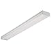 Lithonia Lighting 3348 Lighting Two-Light Fluorescent Ceiling Fixture, White