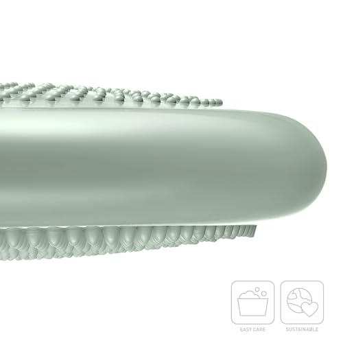 BODYMATE Poduszka do siedzenia z pompką Mineral Sage o średnicy 34 cm – poduszka do balansowania, poduszka powietrzna, poduszka do balansowania, poduszka z wypustkami – Core -, fitness, rehabilitacja