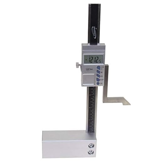 iGaging Digital Electronic Height Gauge with Magnetic Base, 6 Inch