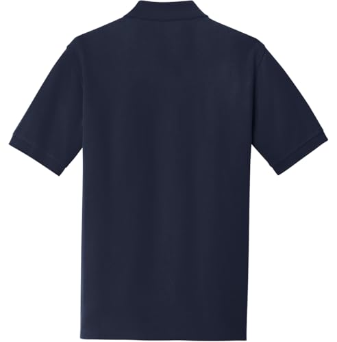 Polos Joe's USA para hombre, de algodón piqué pesado, talla regular, grande y extra alta miniatura 2