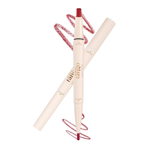 Image of Glam21 Two To Tango Lip Liner + Lipstick Duo |Non-Transfer |16hrs Long Stay | Creamy Matte Finish| Super-glide formula | Non-drying |For Sensational lip look, Crimson Red-03