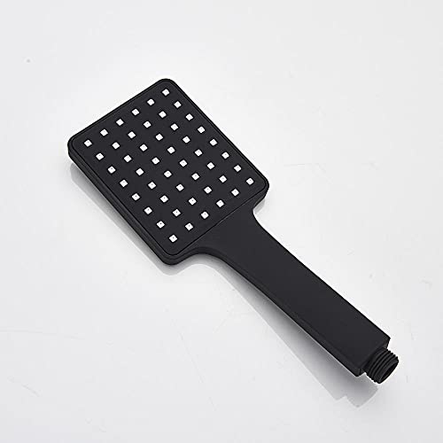 Mitigeur de baignoire monté au plafond et ensemble de douche encastrable noir