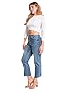 YMI Jeans Women's Cropped Straight Leg Jeans, 09NT... #5