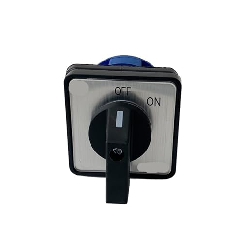 Interrupteur rotatif CA-10 avec contact argent pour coupure 2 pôles 440V 20A