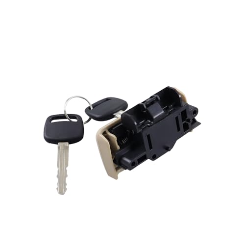 Manija con llave para guantera miniatura 3