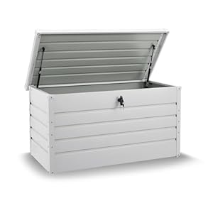 Juskys Limani 380L Auflagenbox Weiß
