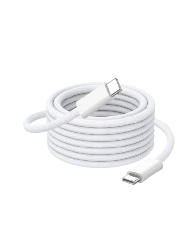 MOSIMLI USB C to USB C Cable 3.3FT/M, 240W Fast Charging, Soft & Braided