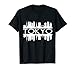 TOKYO JAPON SKYLINE DE BÂTIMENT, TOUR, TEMPLE, PORTE TORII T-Shirt