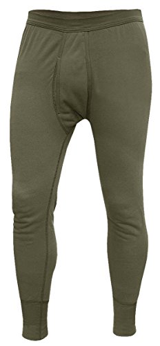 Caleçon militaire d'hiver Brandit vert en maille bouclette XL