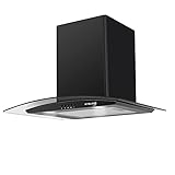 ➤ 50 dB (A) Nivel de ruido – sólo 50 dB (A) nivel de ruido a alta velocidad. El revestimiento negro y el vidrio templado le dan una cocina elegante, moderna y fácil de limpiar. Compatible con todas las cocinas de inducción, vitrocerámica o gas Gasland Chef.