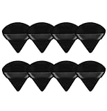 8 piezas triangulares en polvo de cara suave triangular, maquillaje de terciopelo y base cosmética, licuadora de esponja...