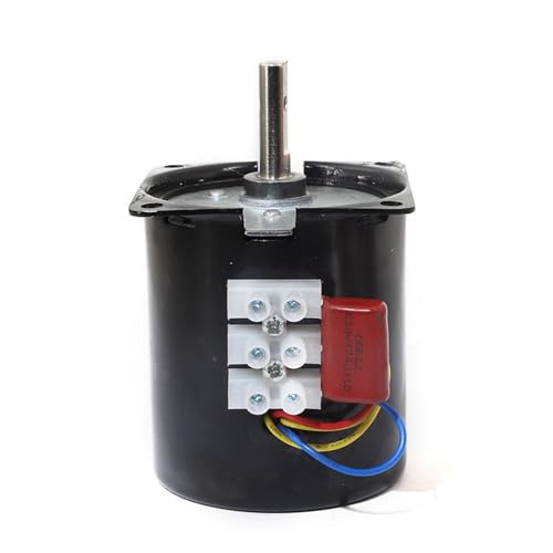 Motor síncrono 68KTYZ de imán permanente 220V CA 28W con eje de 7mm con orificio 4