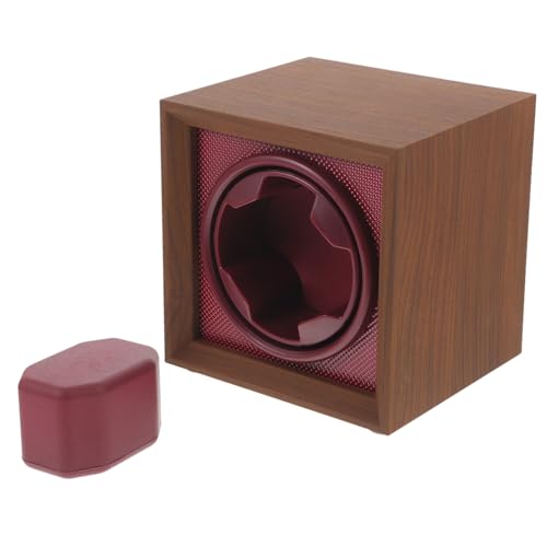 Caja enrolladora de relojes automática marrón para regalos elegantes
