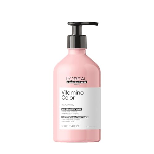 L'Oréal Professionnel Paris Vitamino Color Conditioner - Protects & Preserves Hair Color, Ehances Shine & Vibrancy and Moisturizes & Detangles