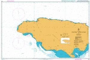 UKHO BA Chart 256: Western Approaches to Jamaica