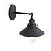 Produktbild Hauptdekorationslampe Modern Modern Retro Glaswandleuchte Zubehör Schwarz Wandleuchte Küche Wohnzimmer Esszimmer Schlafzimmer E27 Wandleuchte