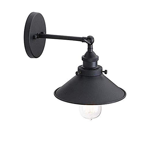 Preisvergleich Produktbild Hauptdekorationslampe Modern Modern Retro Glaswandleuchte Zubehör Schwarz Wandleuchte Küche Wohnzimmer Esszimmer Schlafzimmer E27 Wandleuchte
