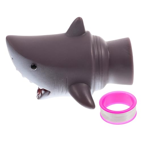 Parliky 用蛇口延長器 動物デザイン 手洗いサポート 防水飛散 洗面台適合 簡単取付 洗面補助器 幼児向け導水槽 キッズバスルーム用