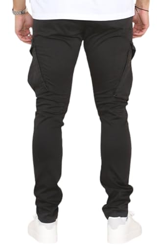 Soroor Cargo Pants for Men, Slim Fit Tapered Mens Cargo Pants, Tactical Pant for Men Work & Utility | Stretch Sateen Cotton4