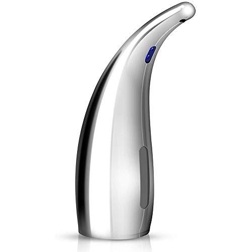 Preisvergleich Produktbild Cestbon Home Küche Badezimmer Automatische Hand Flüssigseife Seifenspender Infrarot-Bewegungsmelder IP67 Wasserdichtes Halter,Silber