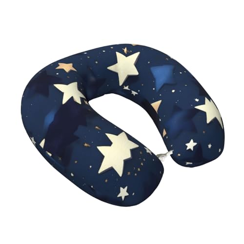 Almohada de Viaje de Espuma Viscoelástica Negra miniatura 2