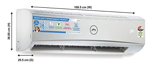 Image of (Renewed) Godrej 1.5 Ton 3 Star Split AC (Copper GSC 18KTC3-WSA White)