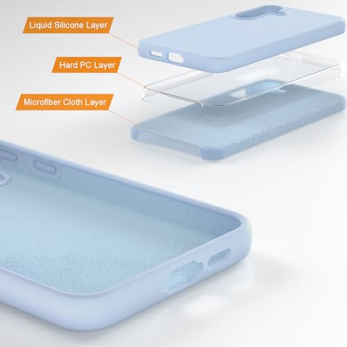 Coque fine Galaxy S25 Plus contre les rayures avec doublure douce en microfibre - 3