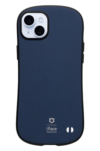 iFace First Class Sense iPhone 15 Plus/14 Plus ケース (ネイビー)【アイフェイス アイフォン15Plus 14plus 用 iphone15プラス iphone14プラス 対応 カバー 耐衝撃 ストラップホー