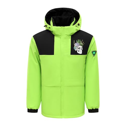 Chaqueta de Plumas Calefactable con 4 zonas de calor y capucha desmontable para invierno 3