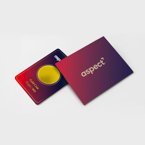 Image of ASPECT BULLION 500 Milligram Yellow Gold Coin 24kt (995) Pure Gold