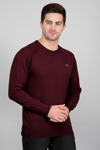 Image of GODFREY Round Neck Full Sleeve Woolen Sweater for Man Winter Wear - Regular Fit Pullover