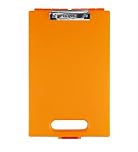 Dexas Clipcase Storage Clipboard with Handle, Orange