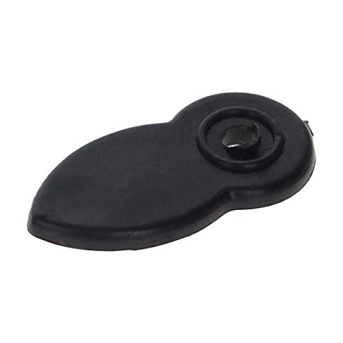 Image of MroMax Frame Turn Button, 0.83 inch Plastic Flat with Screws for Hanging Pictures, Photos, Drawings and Posters, Black 30pcs