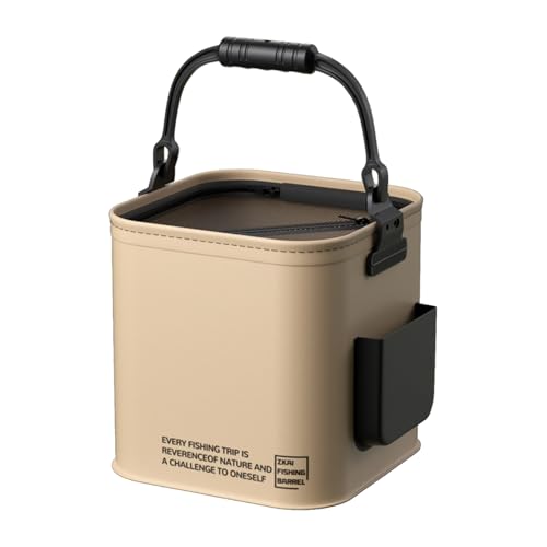 Seau à appâts de pêche et récipient portable pour camping et barbecue