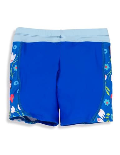Image of Tuga Girls Two-Piece Short Sleeve Swimsuit Set 2-14Years, UPF 50+ Sun Protection