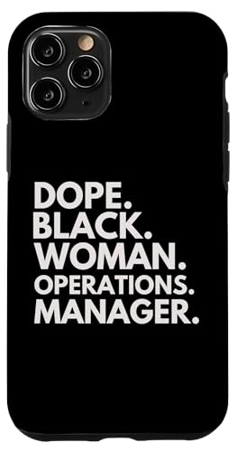 Dope Black Woman �I�y���[�V�����}�l�[�W���[ �G���p�[�h �v���t�F�b�V���i�� �X�}�z�P�[�X iPhone 11 Pro �p