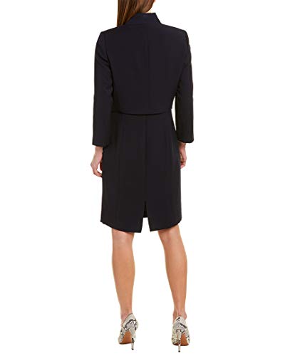 Tahari Asl Women's 2Pc Jacket & Dress Set Blue Size 4 #TOP1
