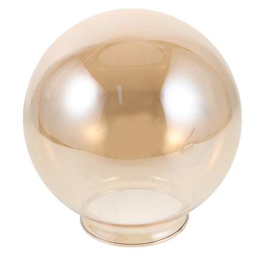 ULTECHNOVO Bocce Lampadario Ricambio in Vetro di Forma Sferica Design Classico Rotondo, Resistente All'ingiallimento e Facile da Pulire, per Soggiorno e Sala da Pranzo