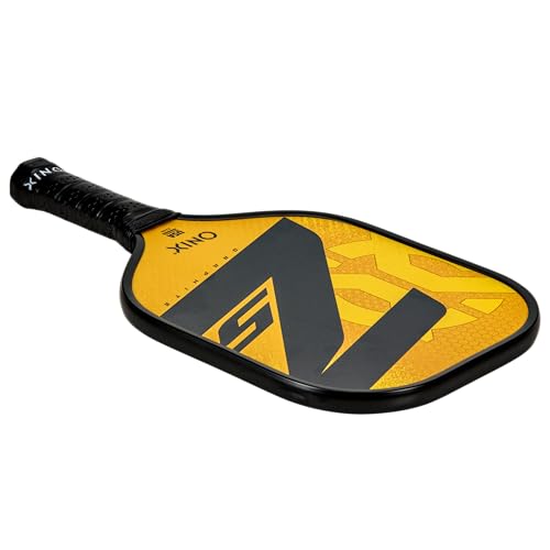 Image of Onix Graphite MOD Z5 Carbon Fiber Pickleball Paddle with Wide-Body Shape. Honeycomb Core, Graphite Face & Cushion Comfort Pickleball Paddle Grip