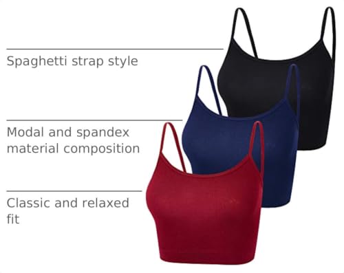 Image of Boao Women Cropped Cami Tank Tops