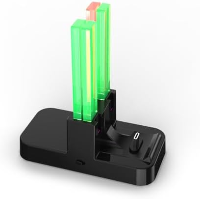 Dobe - 5 in 1 Charging Dock Compatible with Nintendo Switch for Joy Con & OLED Model Controller with Lamppost LED Indication, Charger Stand Station with Charging Cable - 2