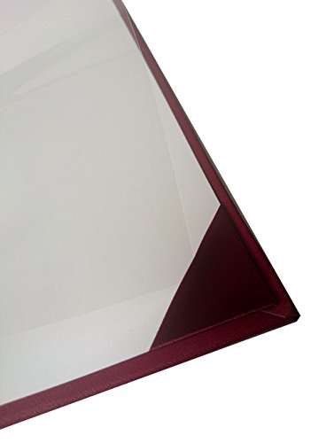 Certificate Cover Imprinted "Diploma Of Graduation" Smooth Diploma Cover 8.5" X 11" Grad Days(Maroon) #TOP3