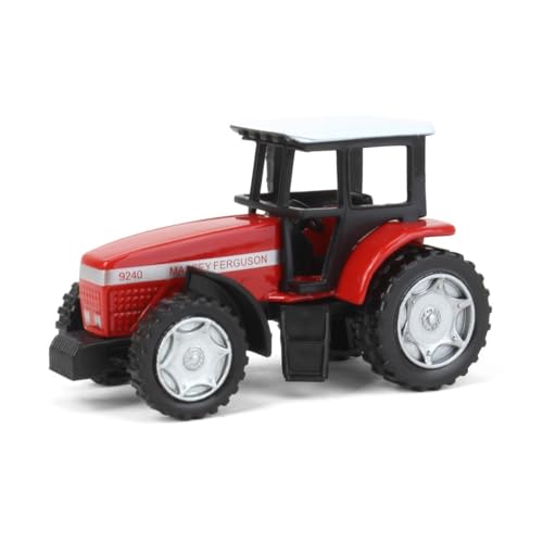 Siku 0847, Massey-Ferguson Traktor, Metall/Kunststoff, rot, Spielzeugtraktor für Kinder