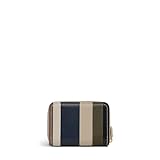 RADLEY London Stripe Lane Women's Leather Small Zip Around Purse, Porcini - Image 2
