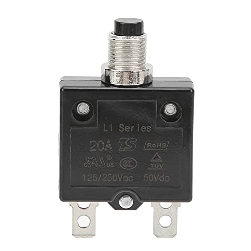 Disjoncteur thermique 20A étanche Haofy avec bouton de réinitialisation