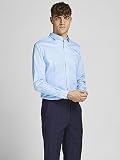 JACK & JONES Koszula męska Super Slim Fit, Cashmere Blue/Fit: Super Slim, XS