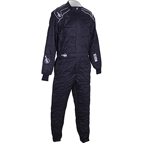 Speedway Endurance II Racing Suit, 1-Piece, Black, 2X-Large
