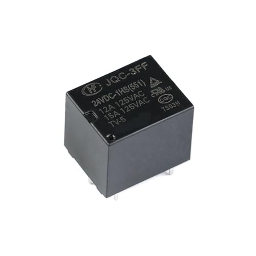 Relais 12V CC JQC-3FF haute capacité 10A pour commutation stable - 4