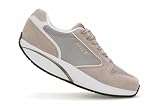 MBT-1997 Classic II buty sportowe dla kobiet. Anatomiczne i wygodne buty sportowe. Fizjologiczne obuwie dla komfortu i stabilności z wygiętą podeszwą. Buty sportowe z rzepami, beżowy, 37 EU