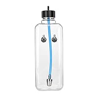 RC-Kraftstofftank, Kunststoff-Kraftstofftank Transparenter, 700ml für 50-70cc Flugzeuge, Zubehörteile für RC-Modellflugzeug, für Hobbyisten